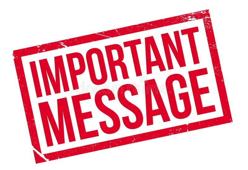 Important Message