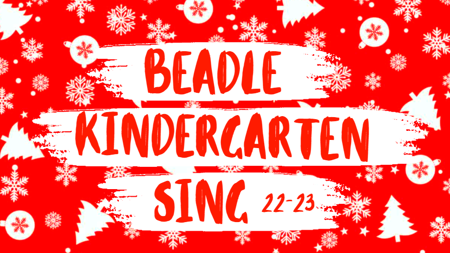 Beadle Kindergarten Sing