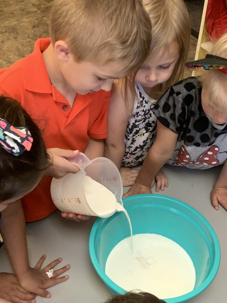 Nothing like celebrating the last day of preschool with some homemade ice cream!