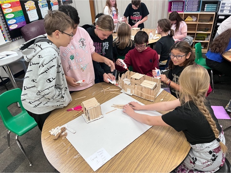 Webster 5th graders completed a simulation of Jamestown. They chose a John Smith to lead them in completing construction tasks and daily tasks in their goal of survival. #Websterwinners #socialstudies