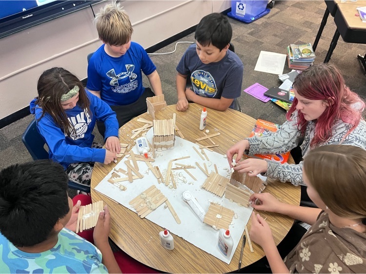 Webster 5th graders completed a simulation of Jamestown. They chose a John Smith to lead them in completing construction tasks and daily tasks in their goal of survival. #Websterwinners #socialstudies