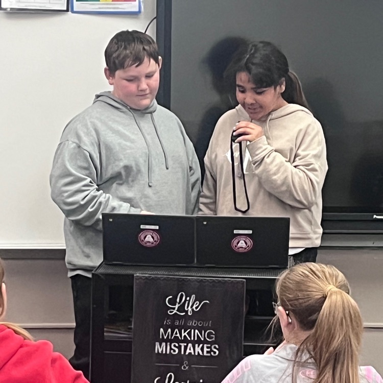 Webster 5th graders researched and wrote westward expansion reader's theater scripts and performed them for their classmates!