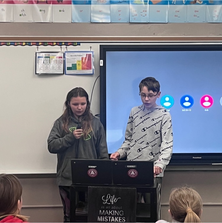 Webster 5th graders researched and wrote westward expansion reader's theater scripts and performed them for their classmates!  