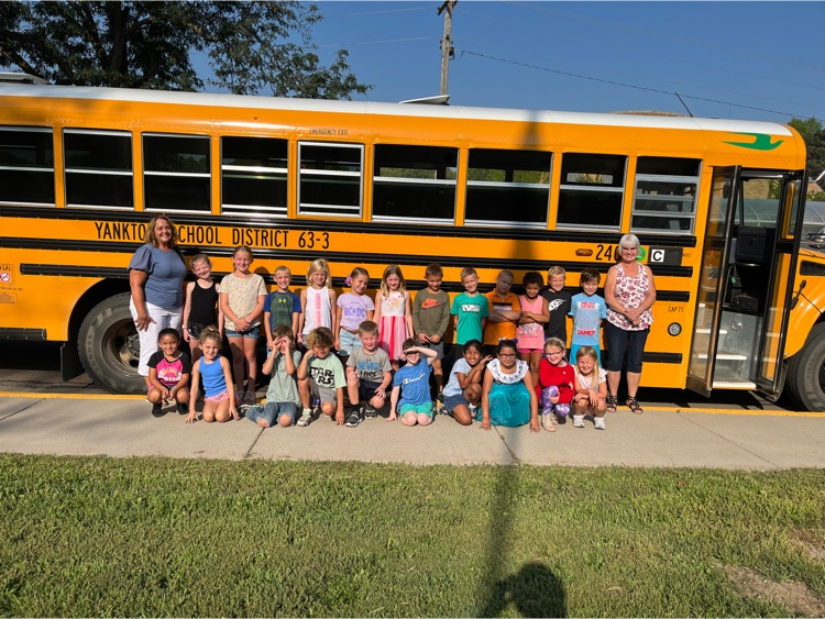 Bus Safety Day- Mrs. Vlasman’s 2nd grade Beadle Bugs are bus safety professionals.